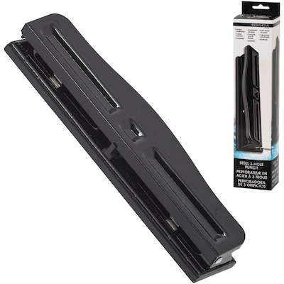 null Perforateur à 3 trous en acier 1 ea, 10,50 $/1ch