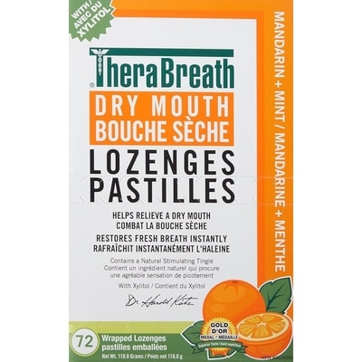 TheraBreath Dry Mouth Lozenges 72 ea, $0.18/1ea
