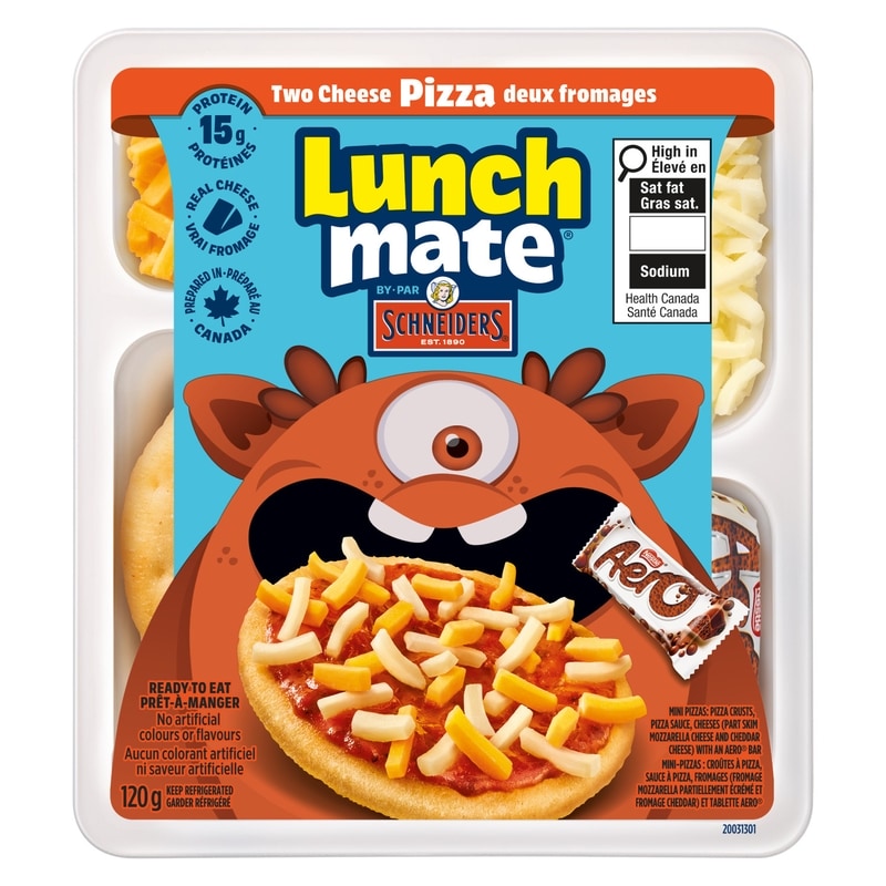 Schneiders Two Cheese Pizza Lunch Kit - 120 g | Your Independent