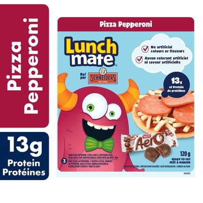 Schneiders Trousse-repas pizza au pepperoni 120 g, 3,75 $/100g