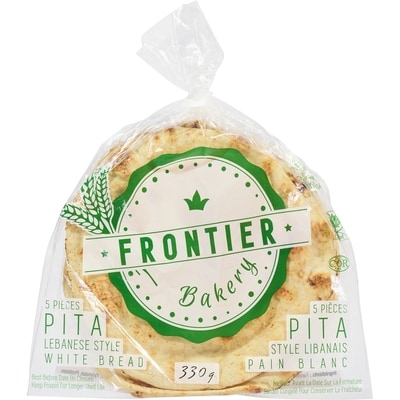 Frontier Bakery Lebanese Style White Pita 330 g, $0.60/100g