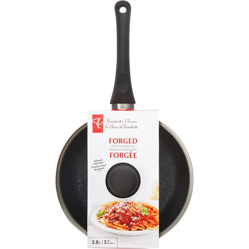 3QT Non-Stick Textured Sauce Pan with Lid