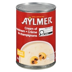 Aylmer Crème de champignons condensée 284 ml, 0,28 $/100ml