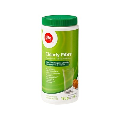 Life Fibres d’inuline Clearly Fiber, non aromatisé 195 g, 5,12 $/100g