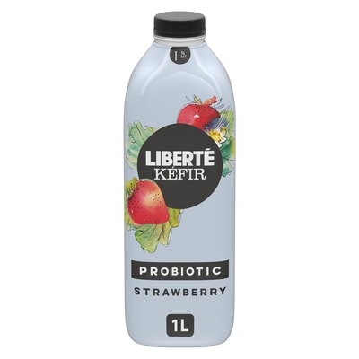 Liberte 1% Kefir, Strawberry 1000 ml, $0.50/100ml