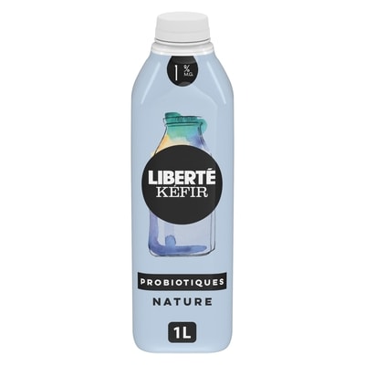 Liberté Kéfir 1 %, nature 1 l, 0,80 $/100ml