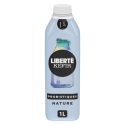 Liberté Kéfir 1 %, nature 1 l, 0,80 $/100ml