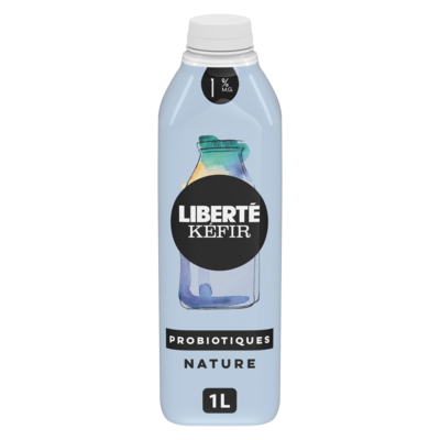 Liberté Kéfir 1 %, nature 1 l, 0,80 $/100ml