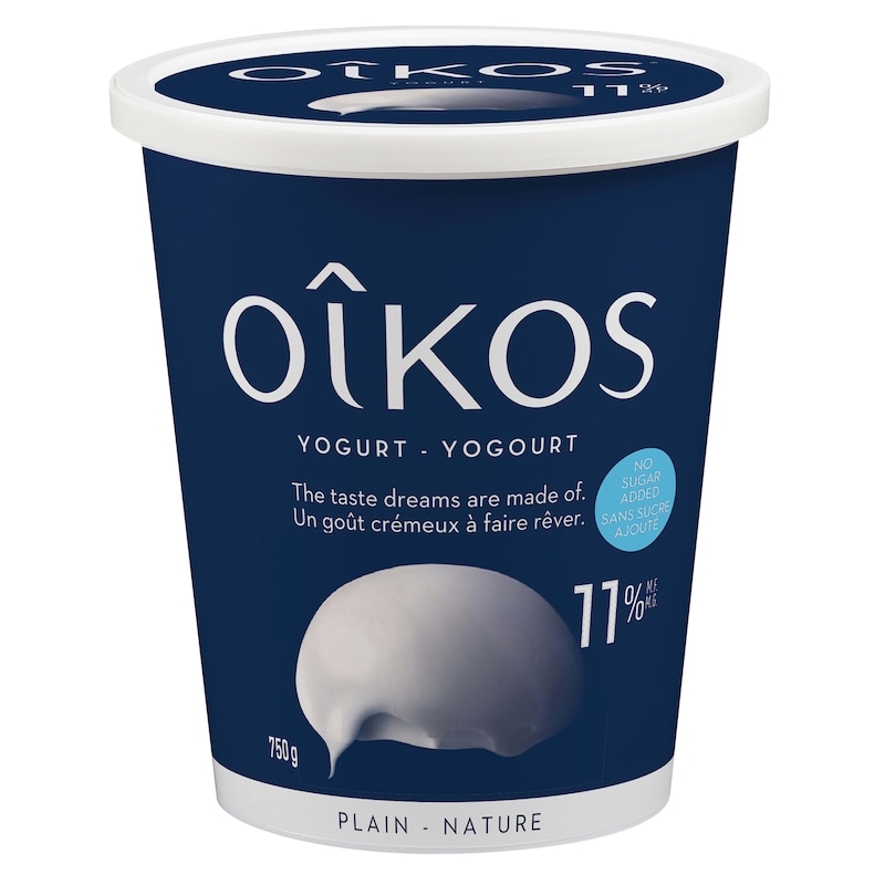 Extra Creamy Greek Yogurt, Plain, 11% M.F.