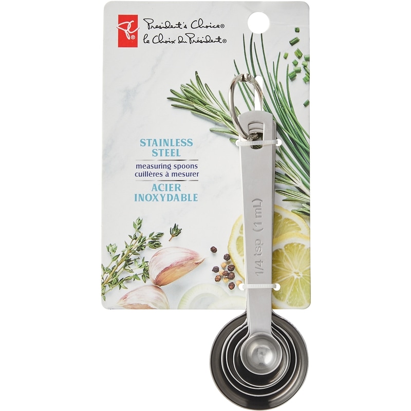 Stainless 5pcs measuring Steel Measuring Spoon Set