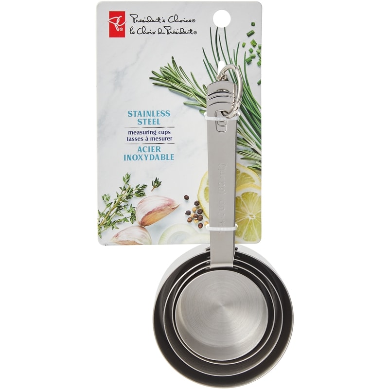 Stainless 4pcs measuring Steel Measuring Cup Set