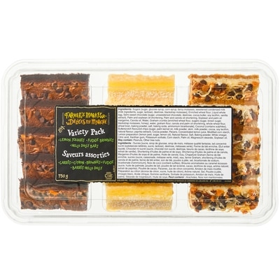 Farmer's Market Assorted Squares 750 g, $1.60/100g