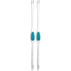 Trudeau Set of 2 Seafood picks blue 1 ea, $4.00/1ea