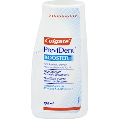 Colgate Dentifrice, PreviDent Booster, Menthe verte 100 ml, 18,49 $/100ml
