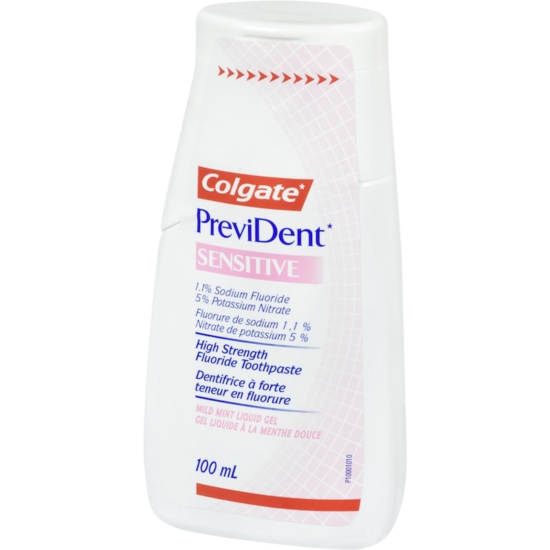 PreviDent Sensitive Mild Mint Liquid Gel High Strength Fluoride Toothpaste 100 ml