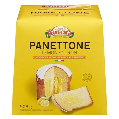 Aurora Panettone Lemon Cream Italian Cake 908 g, $1.76/100g