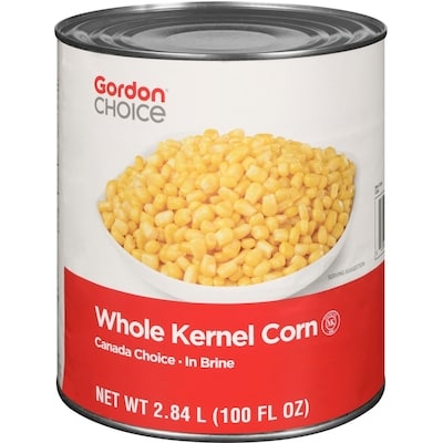 GFS Whole Kernel Corn in Brine    2.84 l, $0.48/100ml