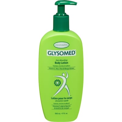 Glysomed Fast-Absorbing Body Lotion 500 ml, $3.00/100ml