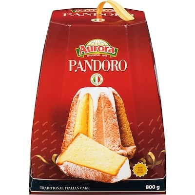 Aurora Pandoro Classic 800 g, $2.12/100g