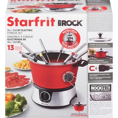 Starfrit Sfrt Rock Ens Fondue Electriq 1 ea, 90,00 $/1ch