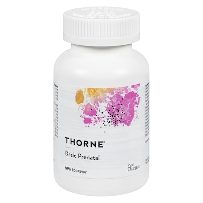 Thorne Basic Prenatal  90 ea, $0.49/1ea