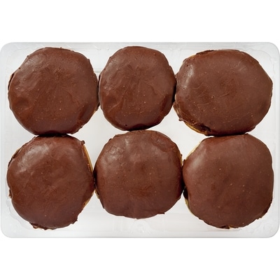 null Chocolate Boston Donuts 6 pack 720 g, $1.04/100g