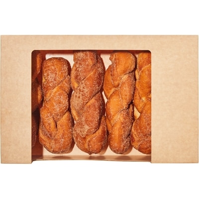 null Cinnamon Twist Donut 6 pack 690 g, $1.16/100g