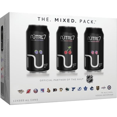 Nutrl7 Vodka Soda Mixed Pack (ID required at pick-up)