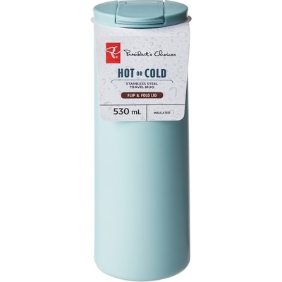 President's Choice Stainless Steel Tall Thermal Tumbler - Mint 1 ea, $20.00/1ea