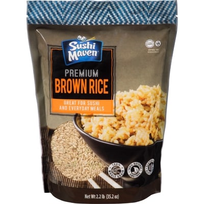Sushi Maven Brown Rice 1 kg, $1.40/100g