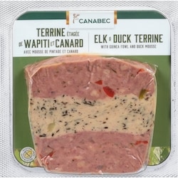 Gibiers Canabec With Guinea Fowl And Duck Mousse Elk & Duck Terrine 85 g, $7.05/100g