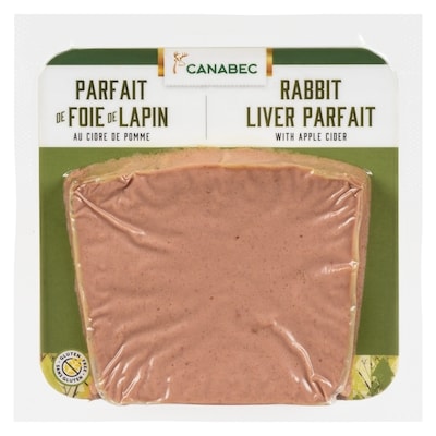 Gibiers Canabec Au Cidre De Pomme Parfait De Foie De Lapin 90 g, 5,54 $/100g
