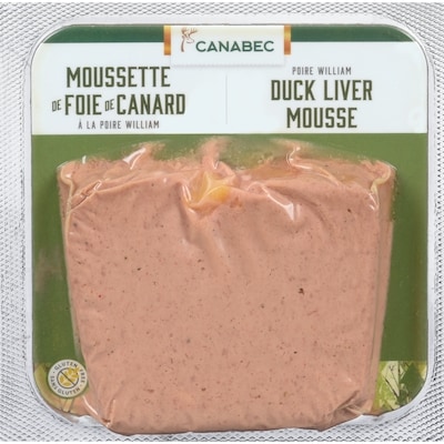 Gibiers Canabec Poire William Duck Liver Mousse 90 g, $7.77/100g