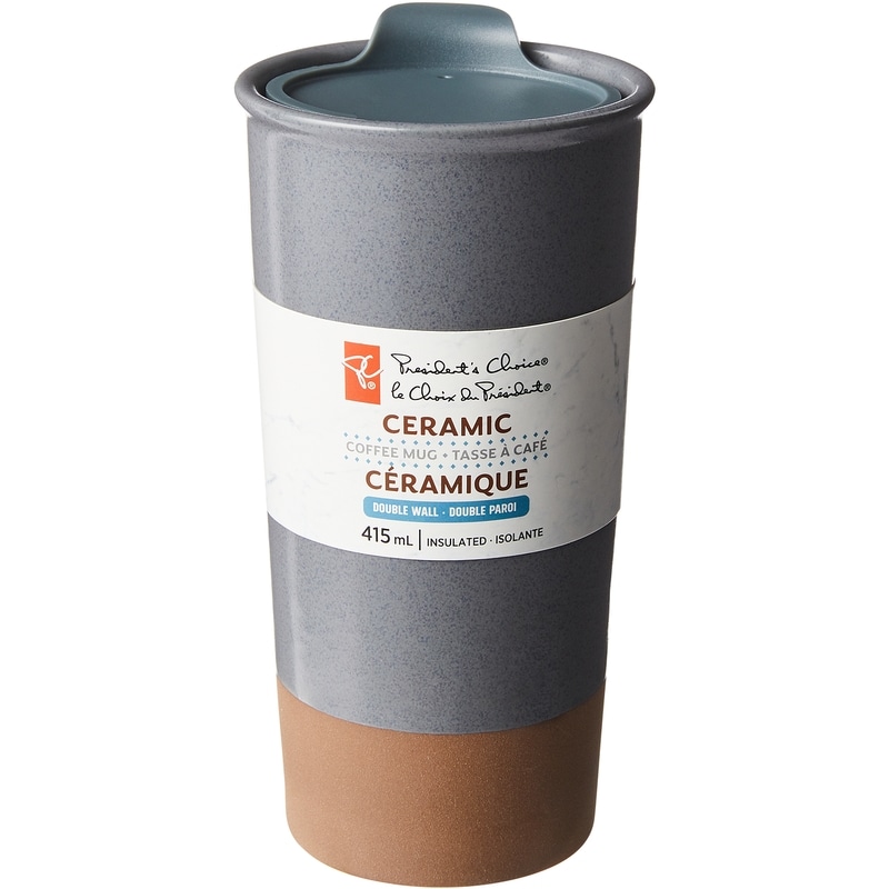 Ceramic Travel Mug -Blue