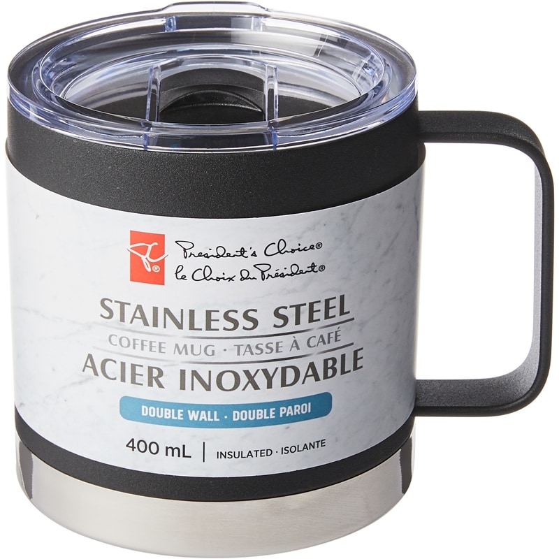 Stainless Travel Mug -Black
