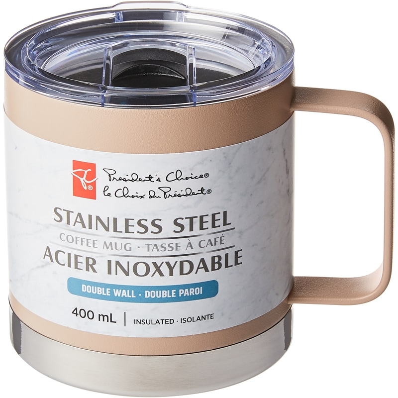Stainless Travel Mug -Peach