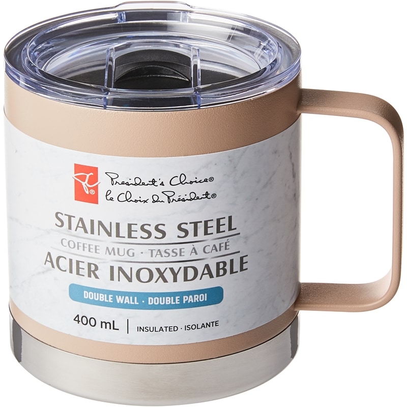Stainless Travel Mug -Peach