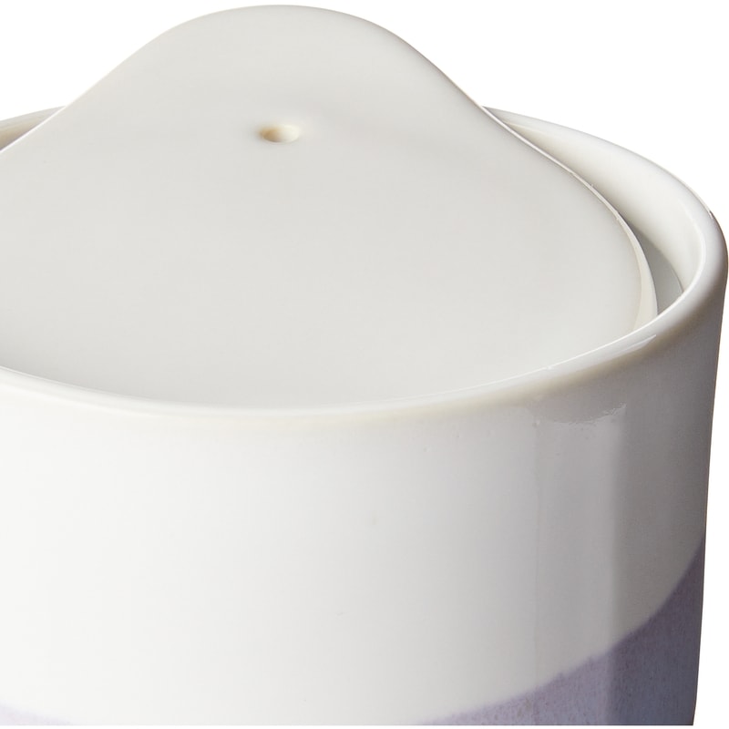 Ceramic Slant To Go-Purple