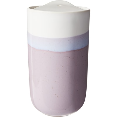 Life at Home Tasse de voyage inclinée en céramique – Violet 1 ea, 12,00 $/1ch
