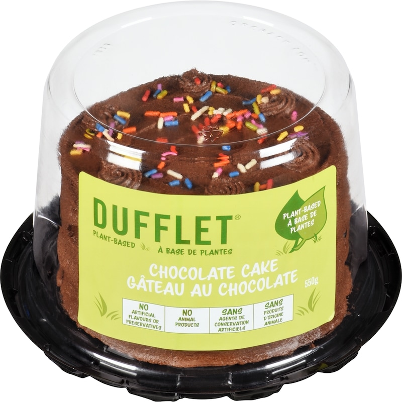 Dufflet Vegan Chocolate Cake - 550 g | Zehrs
