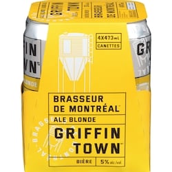 null Bière blonde (Pièce d’identité requise au moment du ramassage) 4x473.0 ml, 0,85 $/100ml