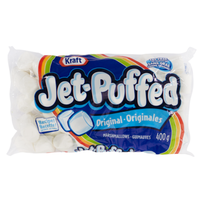 Jet-Puffed Marshmallows 400 g, $1.12/100g