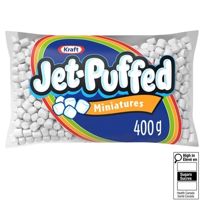 Jet-Puffed Miniature Marshmallows 400 g, $1.07/100g