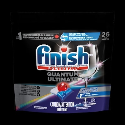 Finish Dishwasher Detergent Pods, Quantum Ultimate, Fresh, 26 Tablets 26 ea, $0.62/1ea