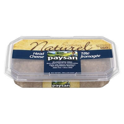 Paysan Naturel Head Cheese 150 g, $4.33/100g
