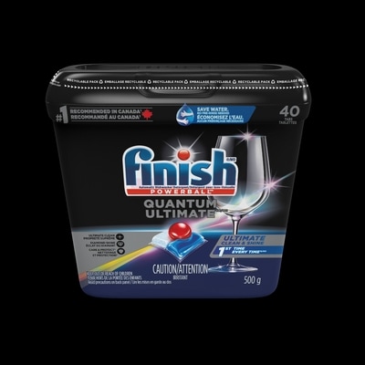 Finish Dishwasher Detergent Pods, Quantum Ultimate, Fresh, 40 Tablets 40 ea, $0.45/1ea