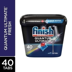Finish Dishwasher Detergent, Quantum Ultimate, Fresh 40 ea, $0.38/1ea