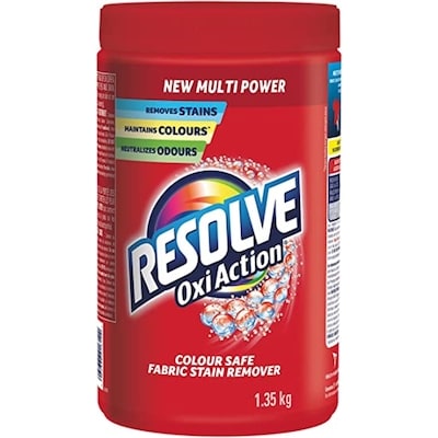 Resolve Multi Power, Oxi-Action, Amazing Stain Remover, In-Wash Powder, All Colours 1.35 kg, $1.00/100g