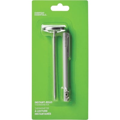 Everyday Essentials Instant read thermometer - Analog 1 ea, $8.00/1ea