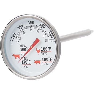 Everyday Essentials Leave in Meat Thermometer- Analog 1 ea, $9.00/1ea